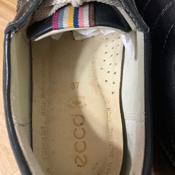 Ecco all leather sneakers - Picture 4 of 7